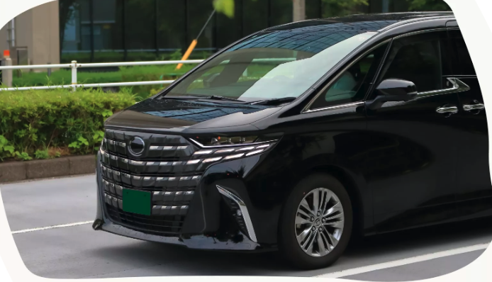 車が走っている様子