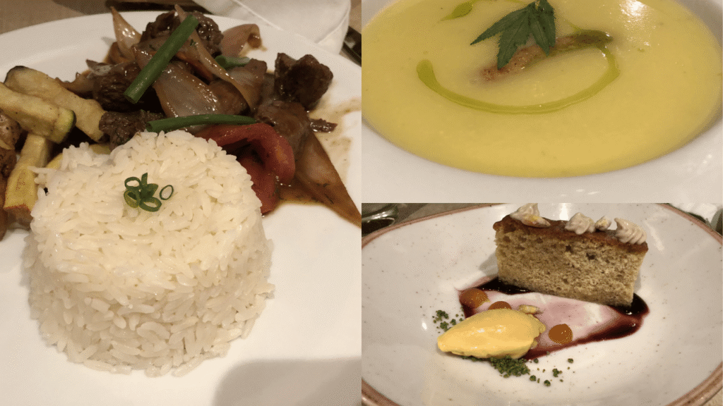 Machu Picchu村でのごはん