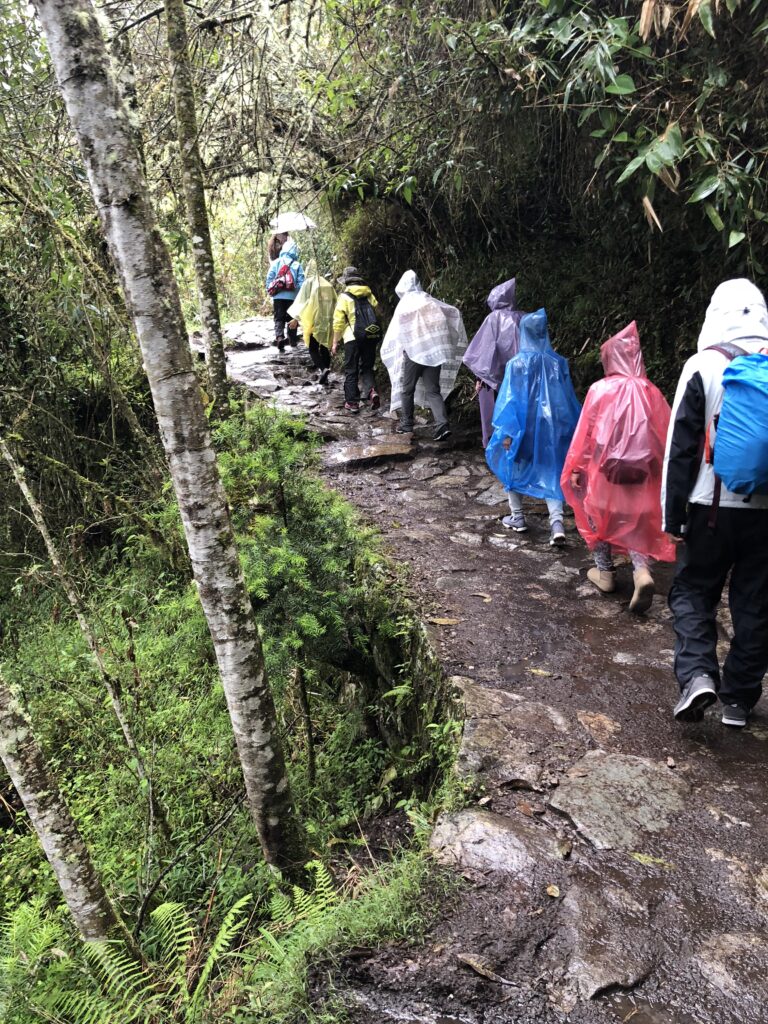 インティプンクへの山道