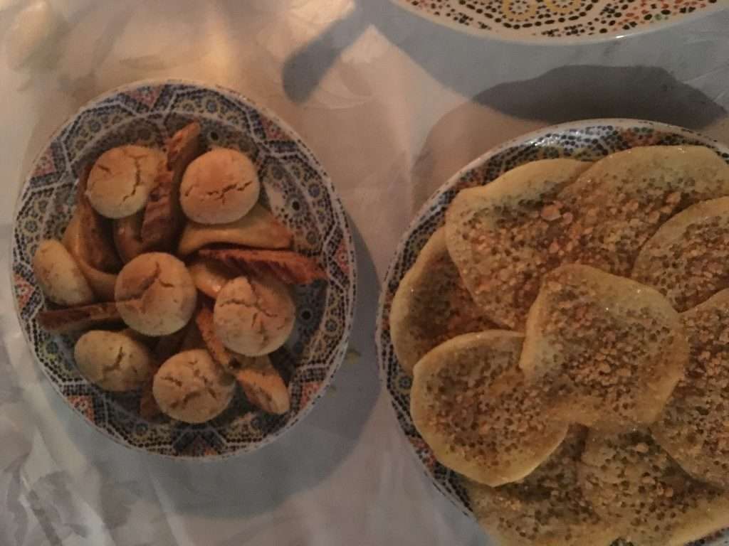 パンと揚げ物